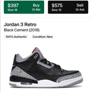 Jordan 3 Retro